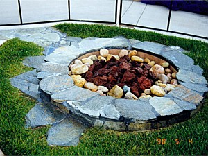 Hardscape - BBQ\'s Fireplaces & Rings